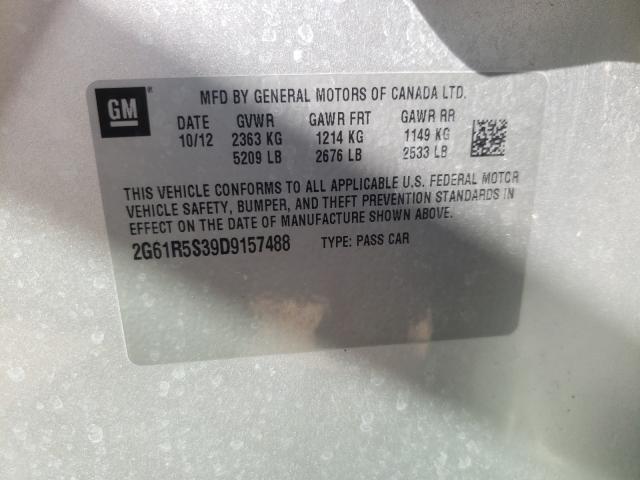 2013 CADILLAC XTS LUXURY 2G61R5S39D9157488