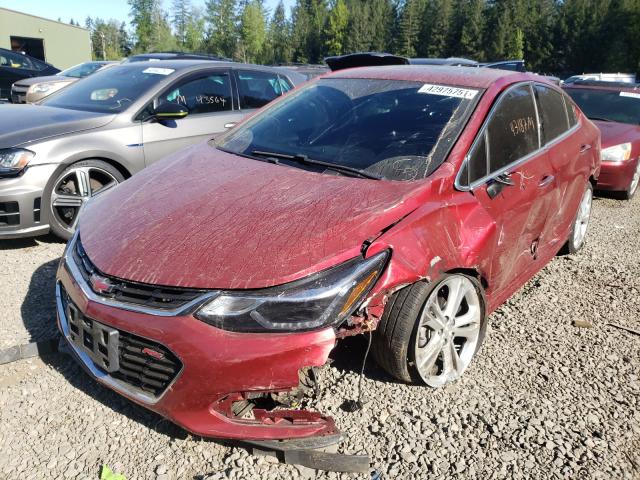 2018 CHEVROLET CRUZE PREM 1G1BF5SM2J7212372