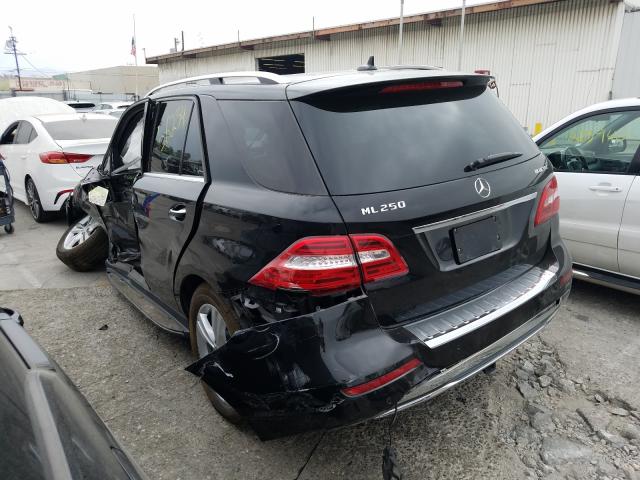 2015 MERCEDES-BENZ ML 250 BLU 4JGDA0EB0FA593446