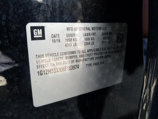 2017 CHEVROLET MALIBU PRE 1G1ZH5SXXHF163974