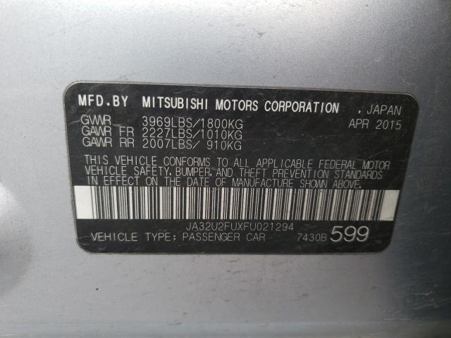 2015 MITSUBISHI LANCER ES JA32U2FUXFU021294