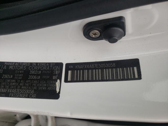 2014 KIA FORTE EX KNAFX4A87E5053058