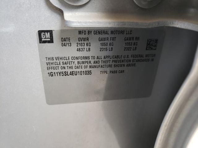 2014 CHEVROLET IMPALA LS 1G11Y5SL4EU101035