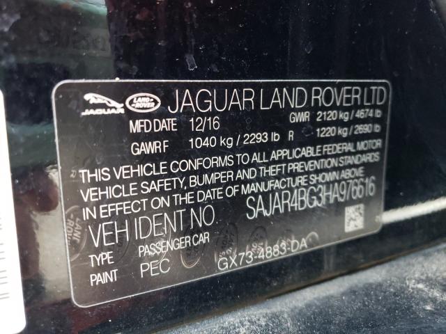 2017 JAGUAR XE SAJAR4BG3HA976616