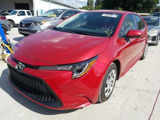 2020 TOYOTA COROLLA LE 5YFEPRAEXLP145962