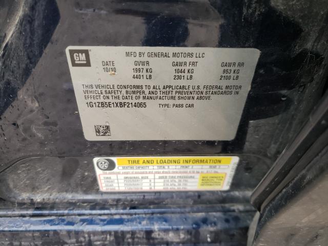 2011 CHEVROLET MALIBU LS 1G1ZB5E1XBF214065