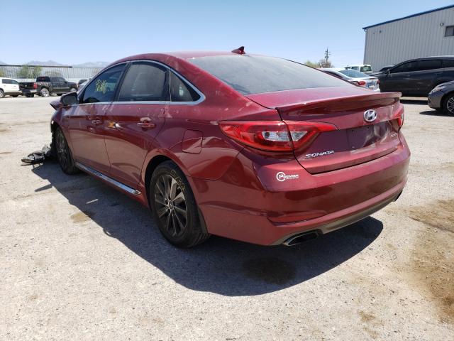 2016 HYUNDAI SONATA SPO 5NPE34AF9GH356886