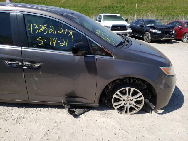 2012 HONDA ODYSSEY EX 5FNRL5H67CB133509