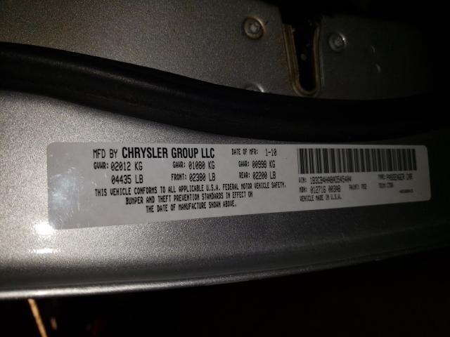 2010 DODGE CALIBER SX 1B3CB4HA8AD545404