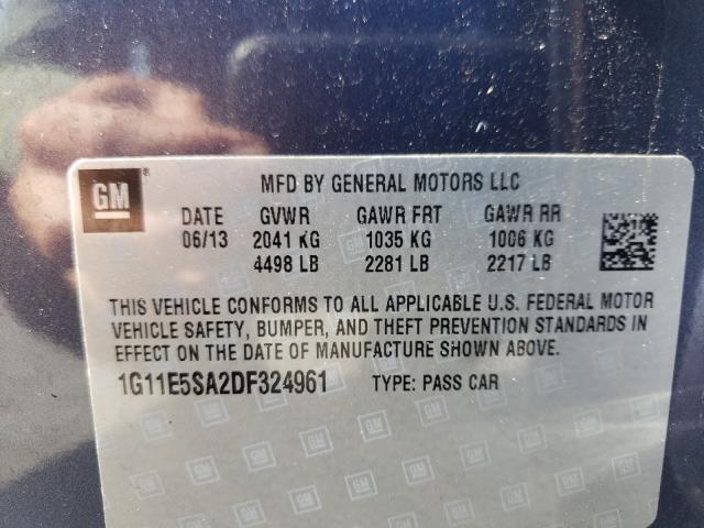 2013 CHEVROLET MALIBU ECO 1G11E5SA2DF324961