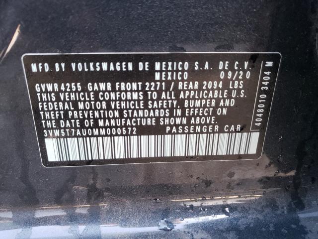 2021 VOLKSWAGEN GTI S 3VW5T7AU0MM000572