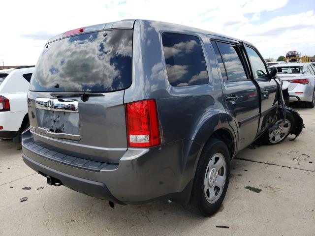 2010 HONDA PILOT LX 5FNYF3H20AB007400