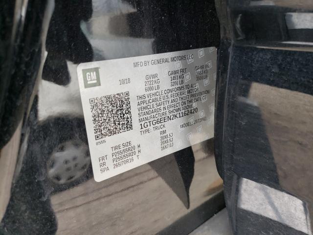 2019 GMC CANYON DEN 1GTG6EEN2K1162420