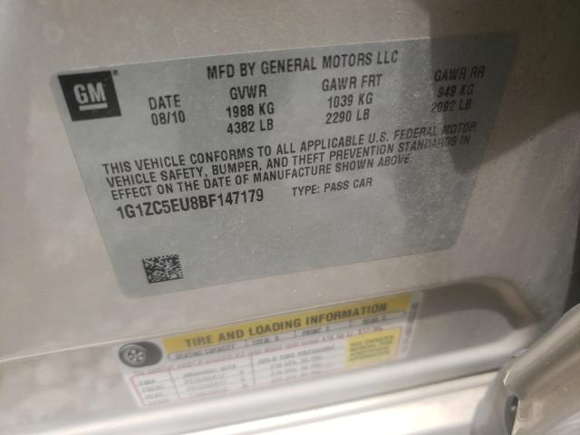 2011 CHEVROLET MALIBU 1LT 1G1ZC5EU8BF147179