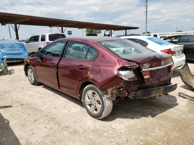 2013 HONDA CIVIC LX 2HGFB2F57DH560006