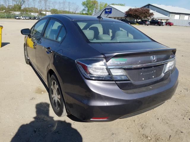2015 HONDA CIVIC HYBR 19XFB4F3XFE001802