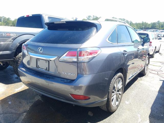 2013 LEXUS RX 350 2T2ZK1BA4DC090208