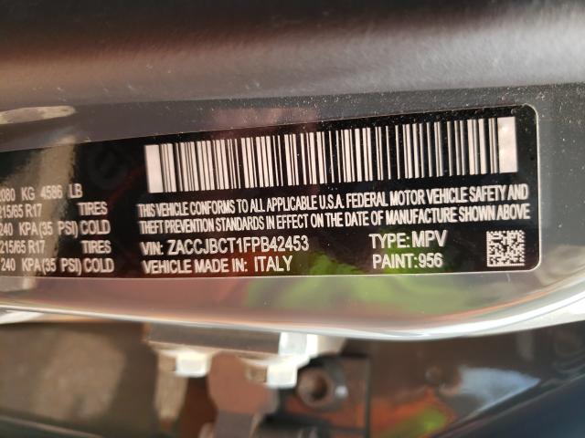 2015 JEEP RENEGADE T ZACCJBCT1FPB42453