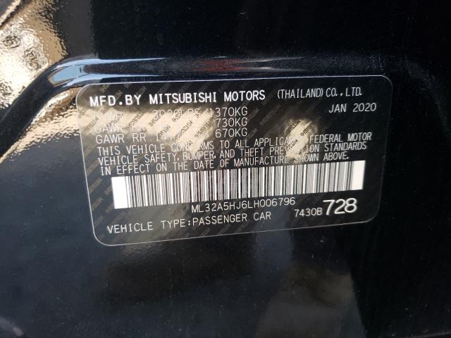 2020 MITSUBISHI MIRAGE LE ML32A5HJ6LH006796