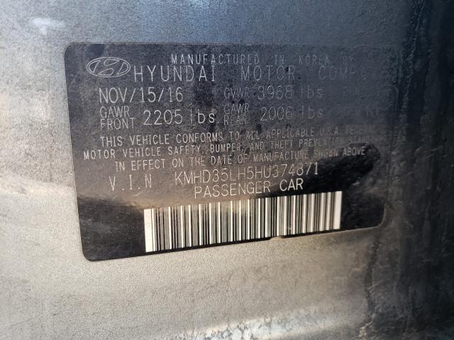 2017 HYUNDAI ELANTRA GT KMHD35LH5HU374871