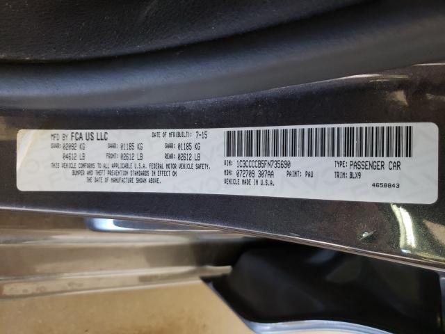 2015 CHRYSLER 200 C 1C3CCCCB5FN735690