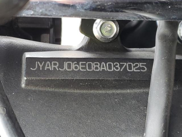 2008 YAMAHA YZFR6 S JYARJ06E08A037025