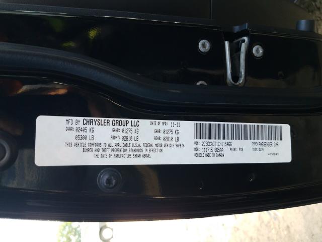 2012 CHRYSLER 300 S 2C3CCADT1CH115466