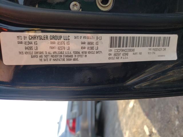 2013 DODGE DART SXT 1C3CDFBAXDD338308