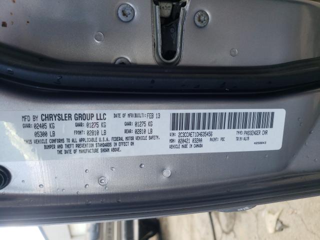 2013 CHRYSLER 300C 2C3CCAET1DH635456