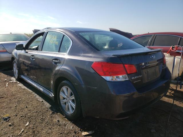 2011 SUBARU LEGACY 2.5 4S3BMCG67B3220634