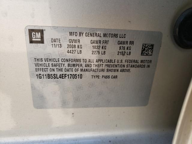 2014 CHEVROLET MALIBU LS 1G11B5SL4EF170510