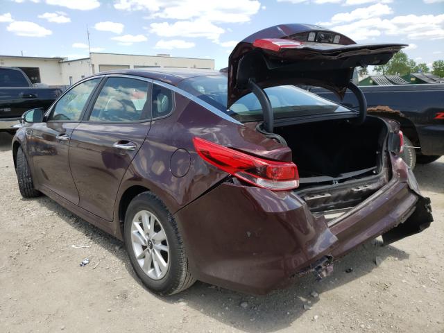 2016 KIA OPTIMA LX 5XXGT4L3XGG116091
