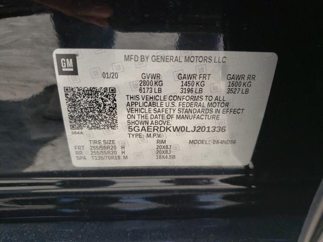 2020 BUICK ENCLAVE AV 5GAERDKW0LJ201336