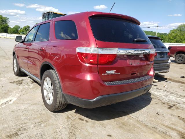 2013 DODGE DURANGO SX 1C4RDHAG4DC692516