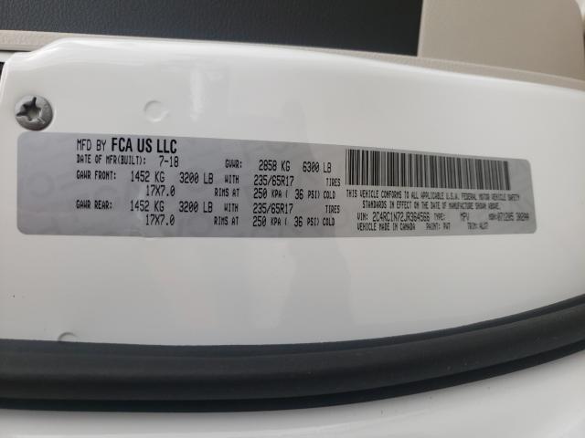 2018 CHRYSLER PACIFICA H 2C4RC1N72JR364566