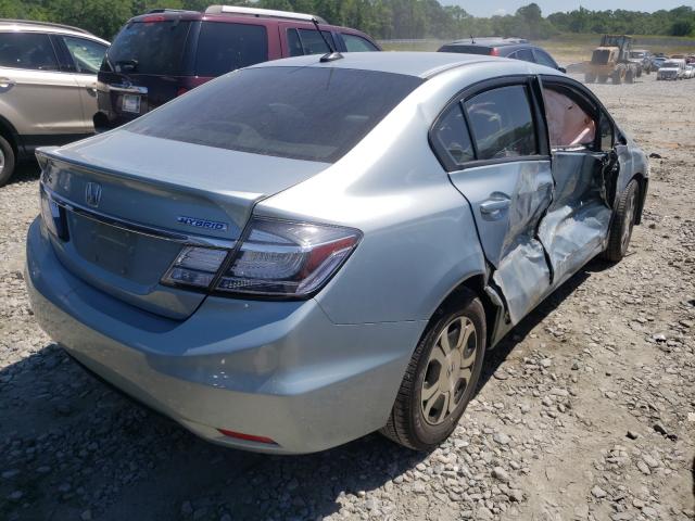 2013 HONDA CIVIC HYBR 19XFB4F20DE200359