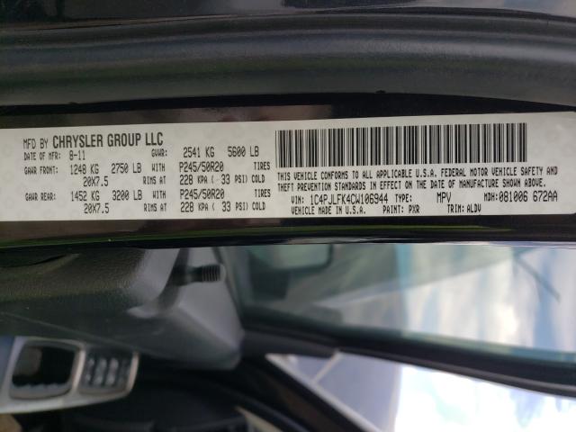2012 JEEP LIBERTY JE 1C4PJLFK4CW106944
