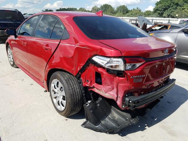 2020 TOYOTA COROLLA LE 5YFEPRAEXLP145962