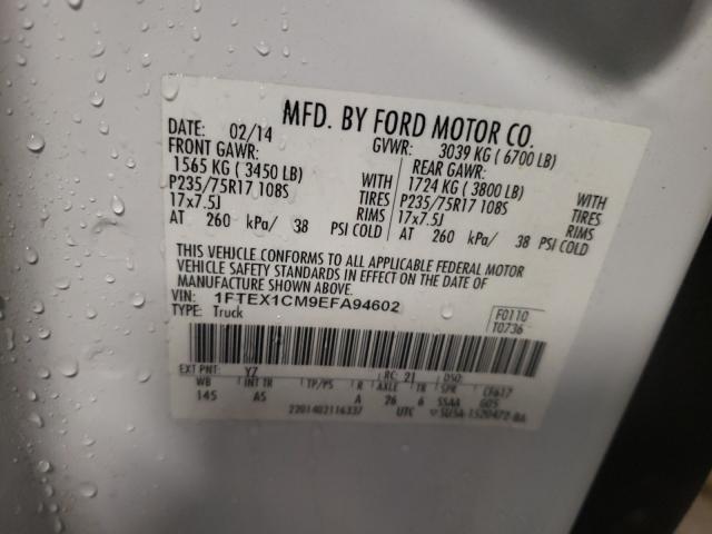 2014 FORD F150 SUPER 1FTEX1CM9EFA94602