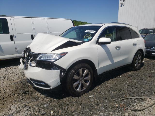 2016 ACURA MDX ADVANC 5FRYD4H97GB010519