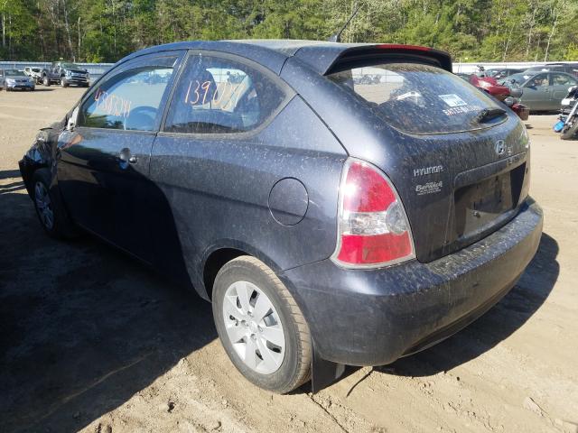2010 HYUNDAI ACCENT BLU KMHCM3AC3AU178373