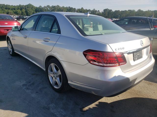 2014 MERCEDES-BENZ E 250 BLUE WDDHF0EB0EA887716