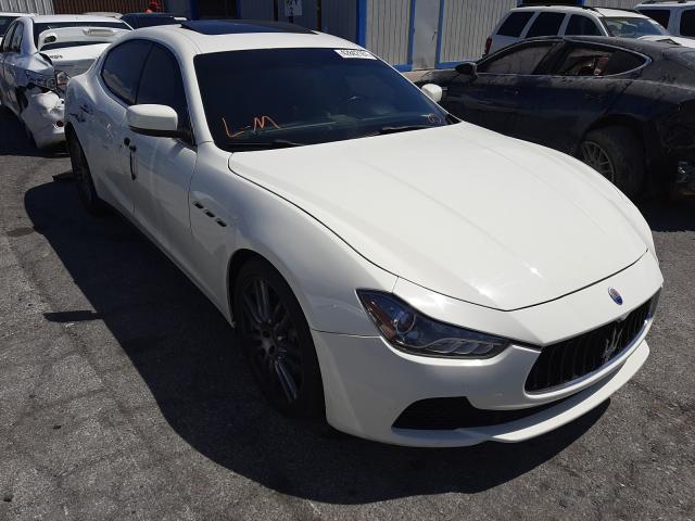 2015 MASERATI GHIBLI ZAM57XSA6F1141346