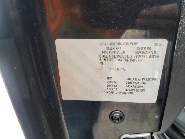 2010 GMC ACADIA SLT 1GKLRNEDXAJ123350