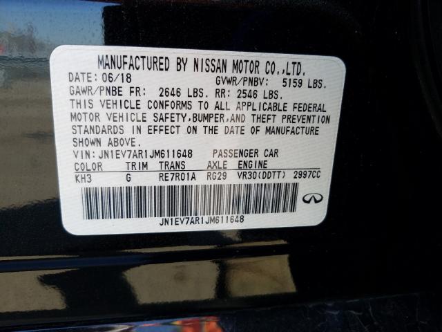 2018 INFINITI Q50 LUXE JN1EV7AR1JM611648