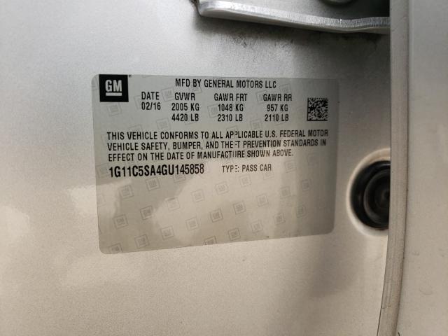 2016 CHEVROLET MALIBU LIM 1G11C5SA4GU145858