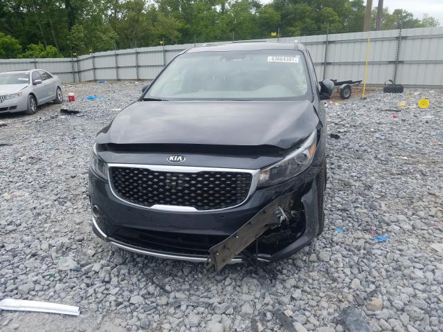 2016 KIA SEDONA SXL KNDME5C17G6149274