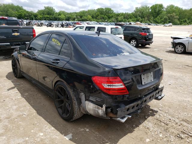 2012 MERCEDES-BENZ C 63 AMG WDDGF7HB7CA699966