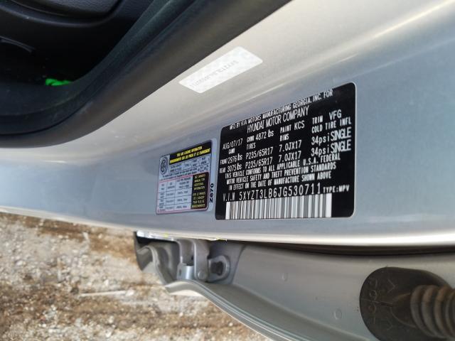 2018 HYUNDAI SANTA FE S 5XYZT3LB6JG530711