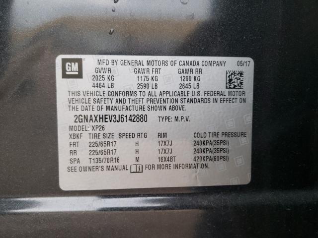 2018 CHEVROLET EQUINOX LS 2GNAXHEV3J6142880